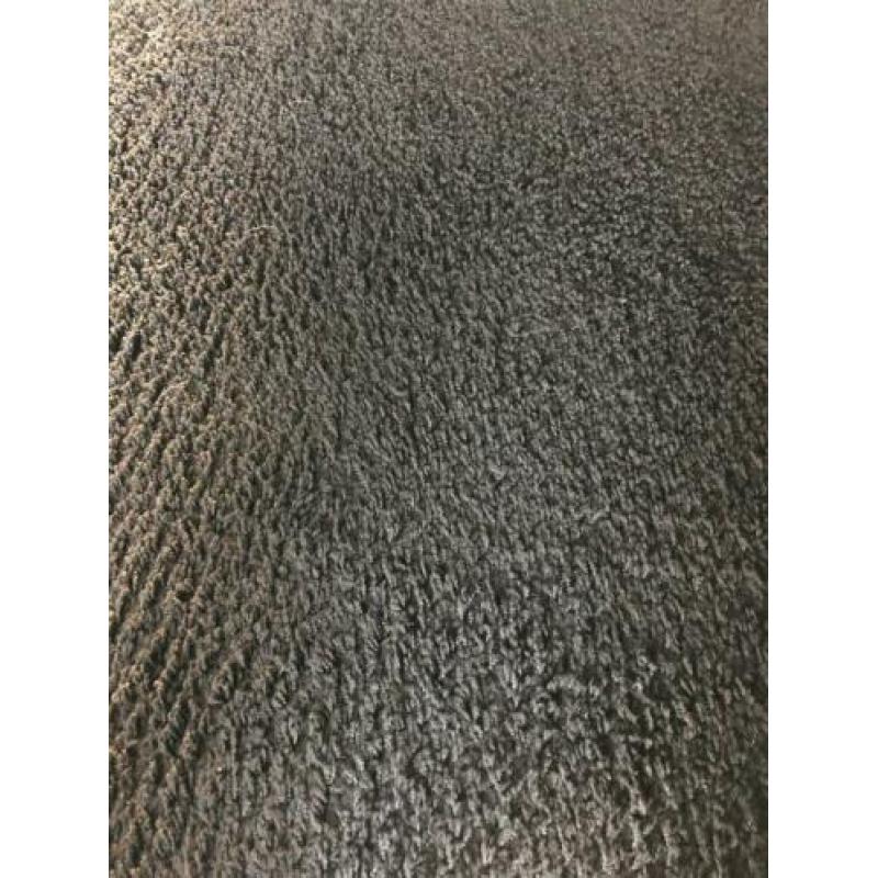 Zwart vloerkleed 170x225