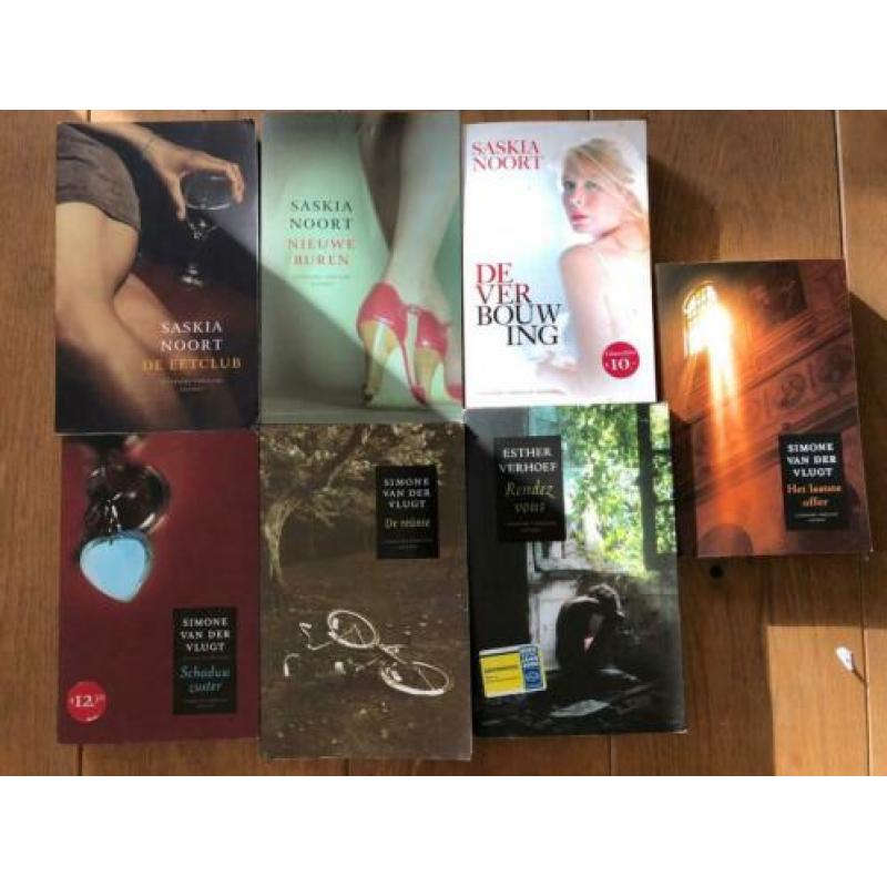 Renate Dorrestein, Esther Verhoef, Tess Gerritsen boeken