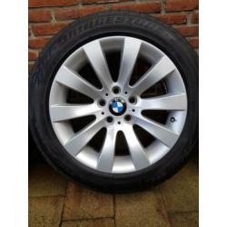 17 inch Origineel BMW E60 E61 5x120 A-merk zomerbanden.