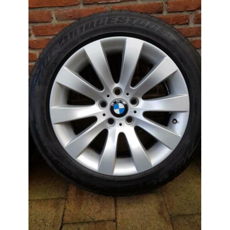 17 inch Origineel BMW E60 E61 5x120 A-merk zomerbanden.
