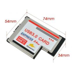 2 Port USB3.0 PCI Express Card Adapter