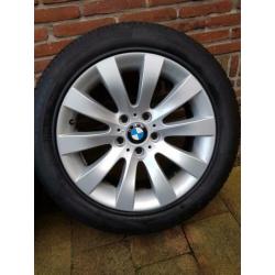 17 inch Origineel BMW E60 E61 5x120 A-merk zomerbanden.