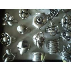 (r24) ringen partij 50 stuks antique look