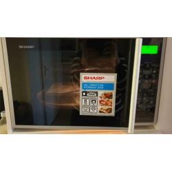 Sharp Combi magnetron R961 inw als Nieuw