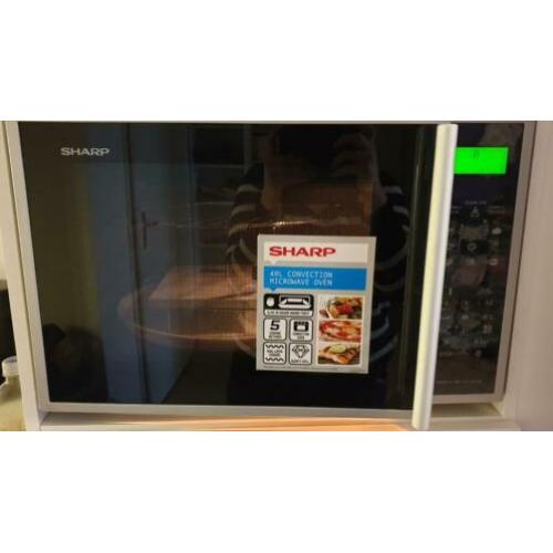 Sharp Combi magnetron R961 inw als Nieuw