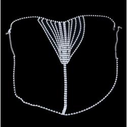 Nieuwe Dames String Strass/Rhinestone Body Jewelry