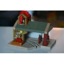 THOMAS de trein houten fabriek set nieuw