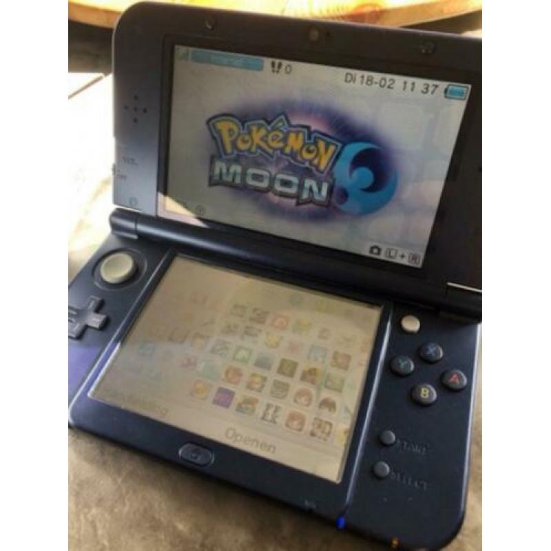 Metallic Blauwe Nintendo New 3DS XL