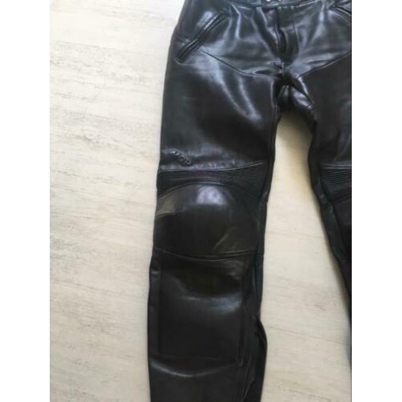 Lederen motorbroek MQP
