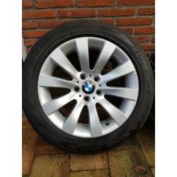 17 inch Origineel BMW E60 E61 5x120 A-merk zomerbanden.