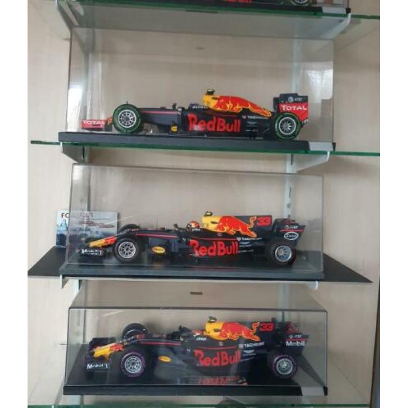 Max Verstappen Mooie Collectie Schaalmodellen 1/43 en 1l18