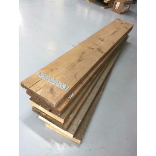 Steigerhouten planken gebruikt