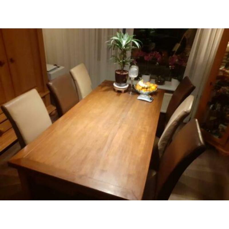 6 eetkamer stoelen