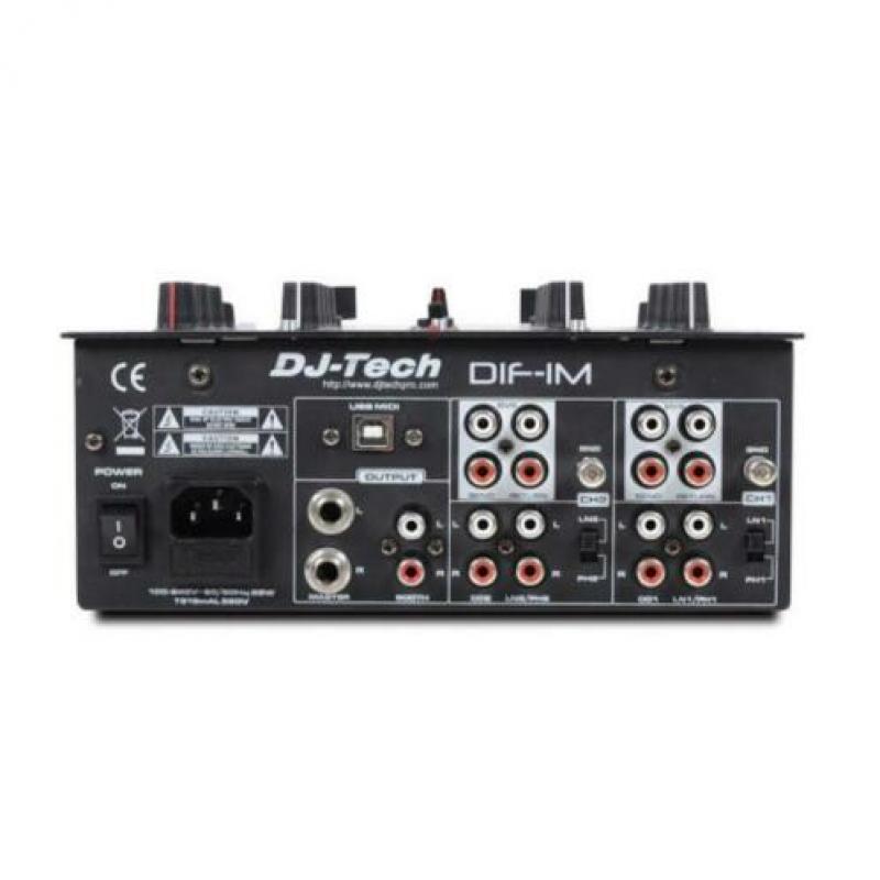 DJ-Tech DIF-1M Mixer met Innofader