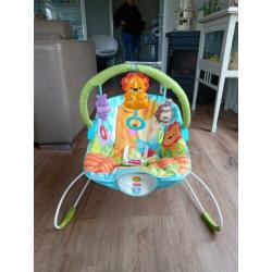 Fisher price wipstoeltje met trilfunctie. Als nieuw!