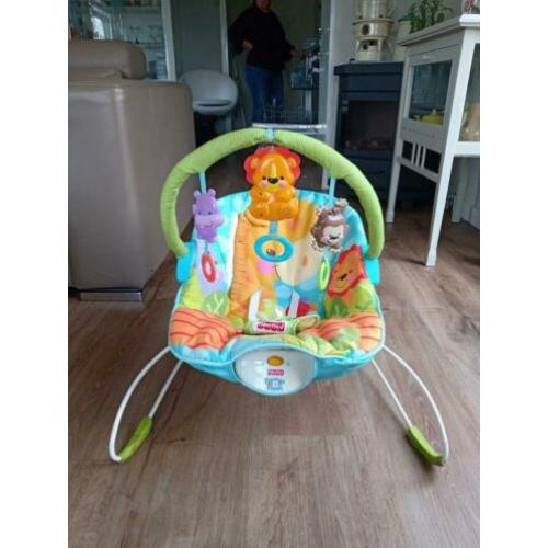 Fisher price wipstoeltje met trilfunctie. Als nieuw!