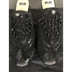 WAUWW ??geweldige Elisabetta Franchi slippertjes HAND MADE