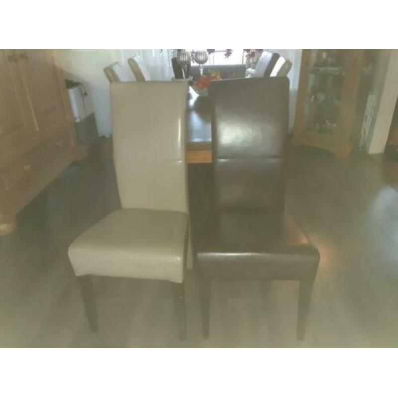 6 eetkamer stoelen