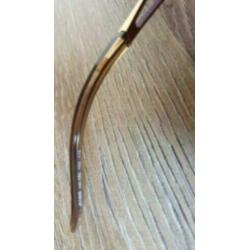 Just cavalli rose gouden bril met spiegel glas 115