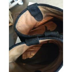 Isabel Marant zwarte suède crisi mt 38