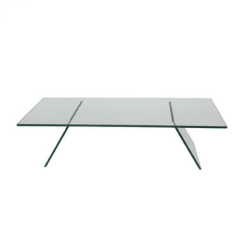 Glazen salontafel merk Helderr