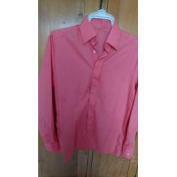 Koraalrode blouse 2x