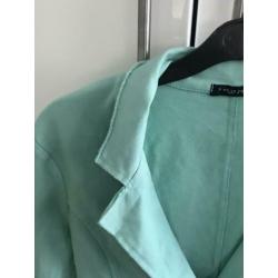 Leuke mint groene blazer maat L