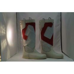 mooie wit/rood laarzen