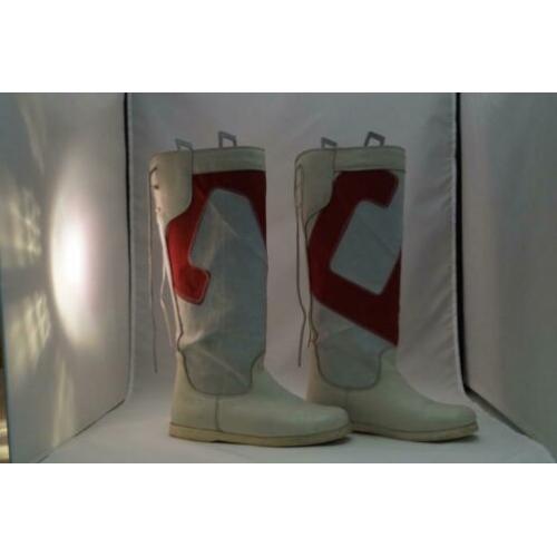 mooie wit/rood laarzen