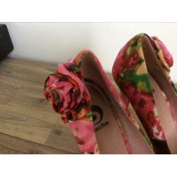 Sacha gebloemde pumps maat 39