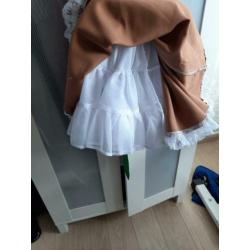 Dirndl jurk met petticoat