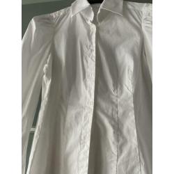 Prachtige witte blouse m