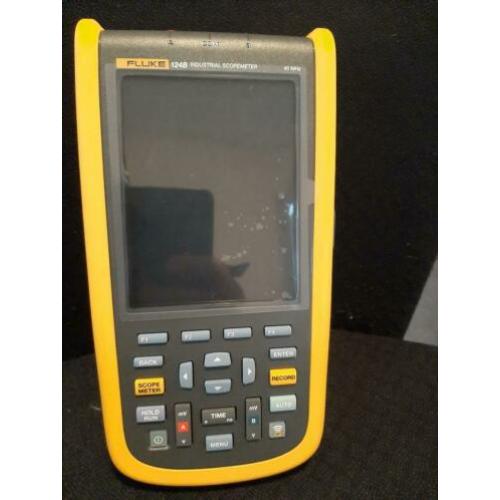 Fluke 124B ScopeMeter Scope meter NIEUW! Incl. Btw