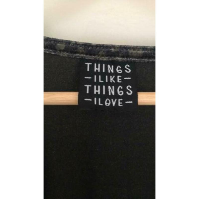 Velvet top maat L things I like things I love