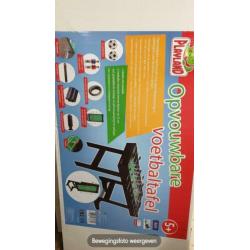 Tafelvoetbal inklapbare tafel 1.21 X 60 X 81 NIEUW IN DOOS