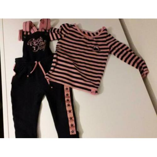 Z8 tuinbroek Martien met longsleeve Mindy. Maat 80.