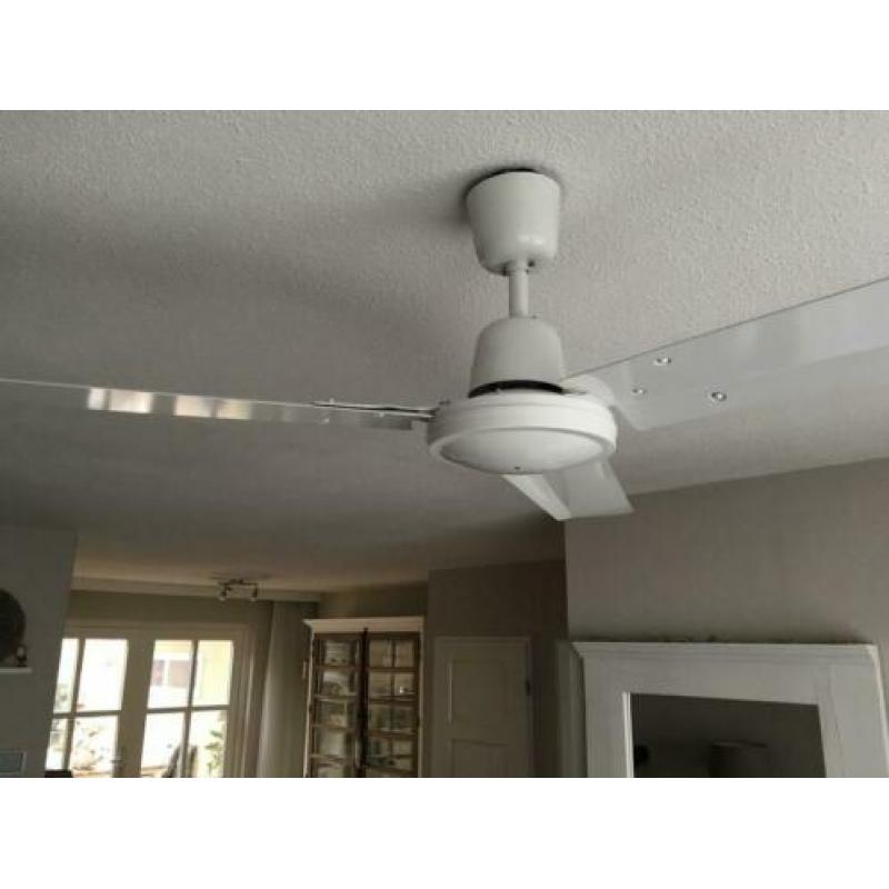 Plafond ventilator wit