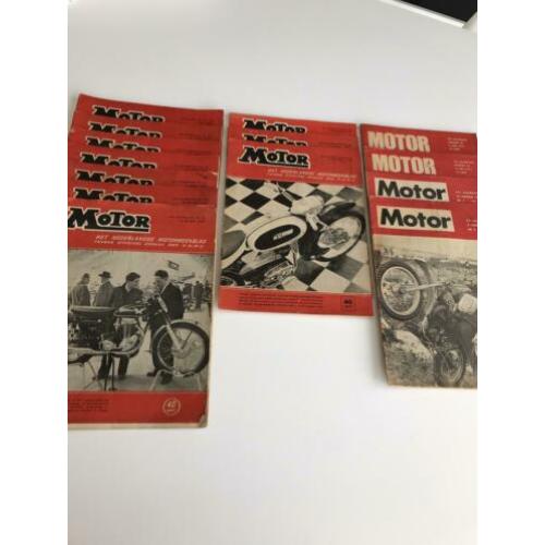 Oude Motorweekbladen Motor
