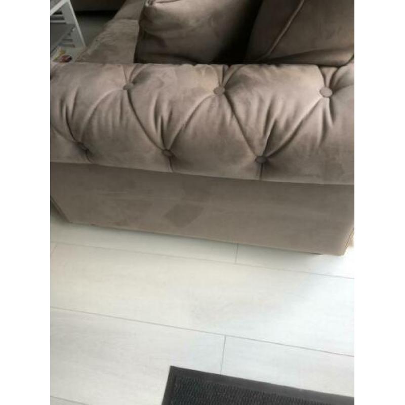 Chartwell bank in taupe kleur zie omschrijving