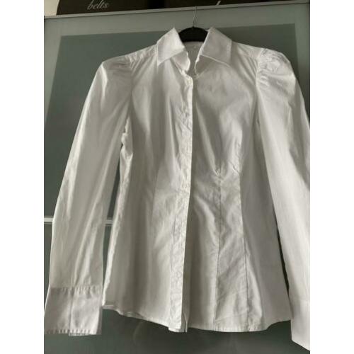 Prachtige witte blouse m
