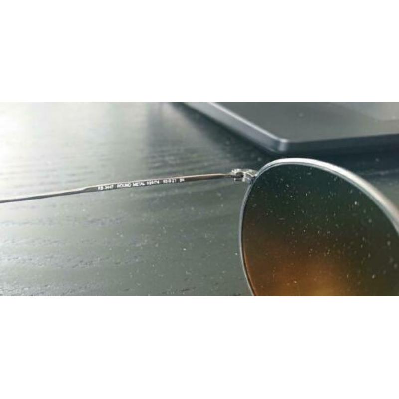 Ray-Ban RB3447 Round Metal zonnebril