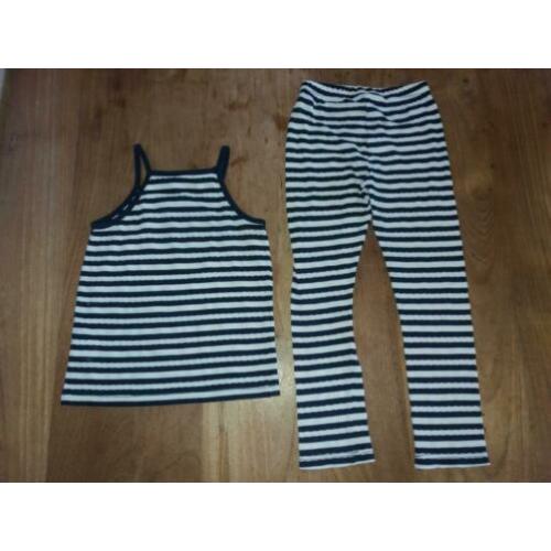 VINROSE set maat 110 top tregging