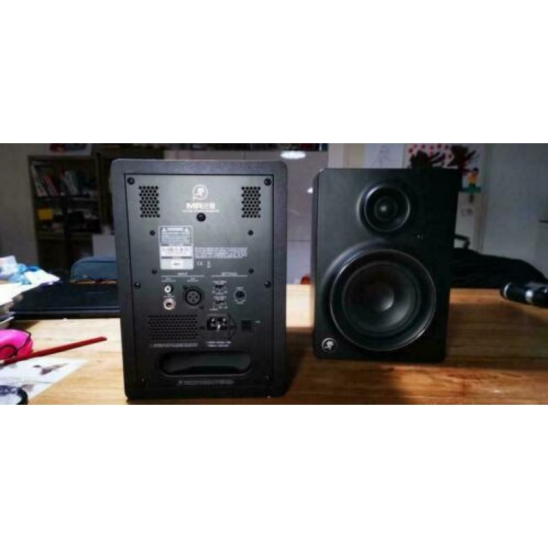 DJ - Producer monitors 2x Mackie MR5 MKII, Lexicon, Quicklok