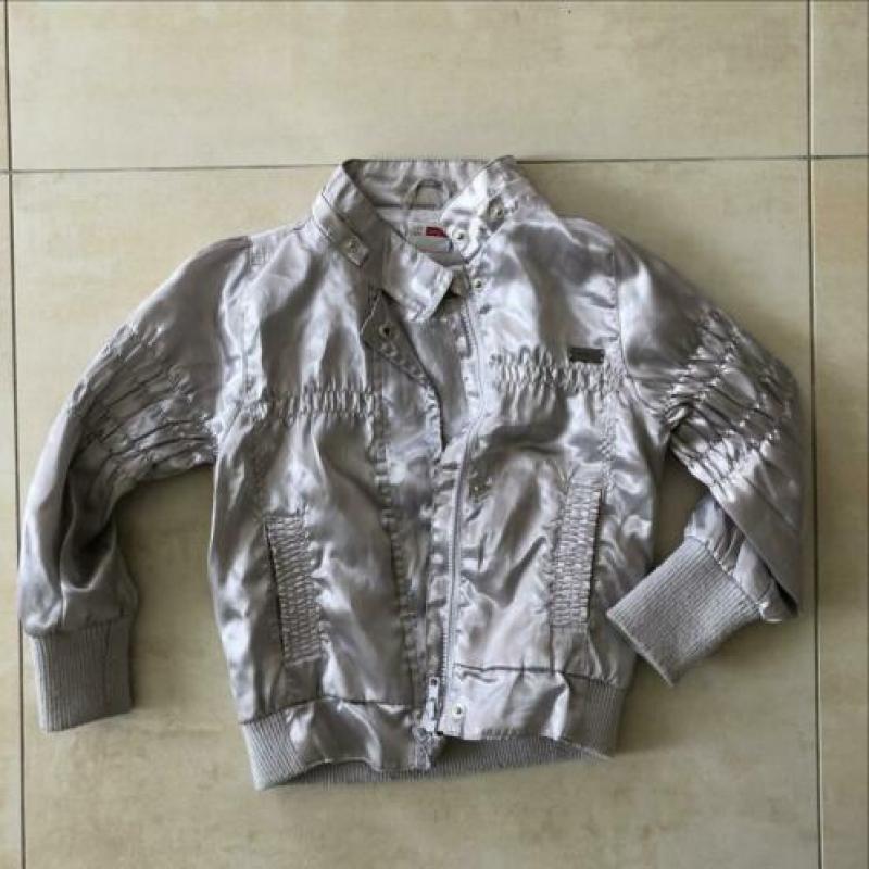 Name it jas zilver - zomer maat 104
