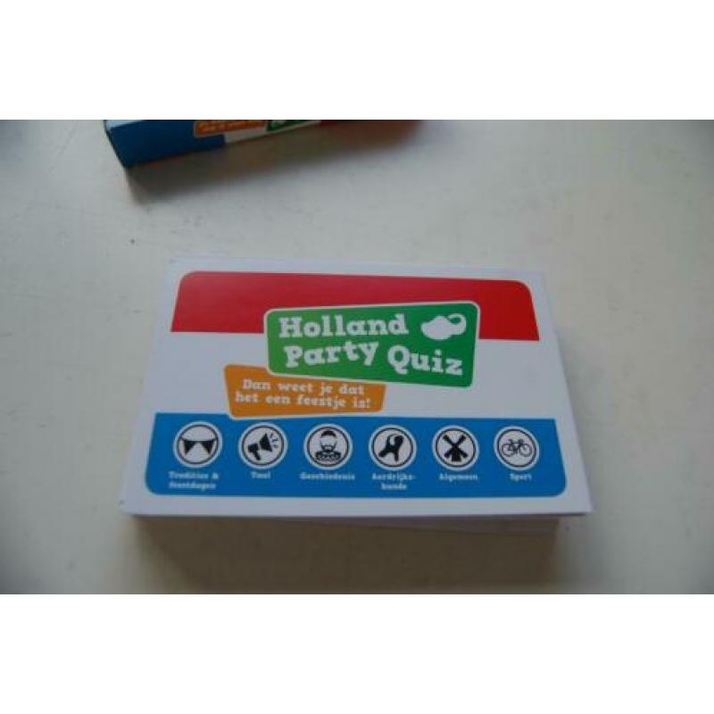 Het kaartspel HOLLAND PARTY QUIZ