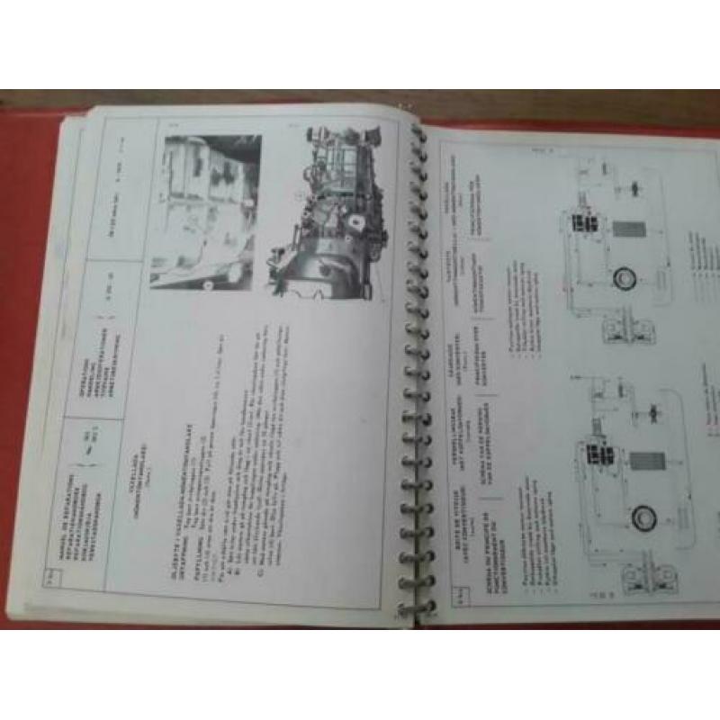 Citroën werkplaatshandboek afstelgegevens GS 1972