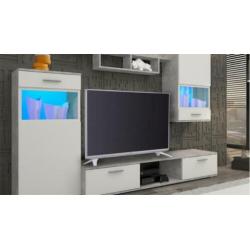 UITVERKOOP! Wandmeubel-set TV-meubel MATH 230x180x40cm OP=OP