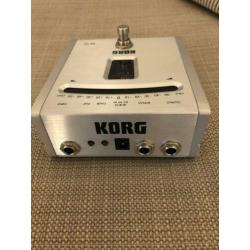 Korg DT-10 tuner in pedaalvorm