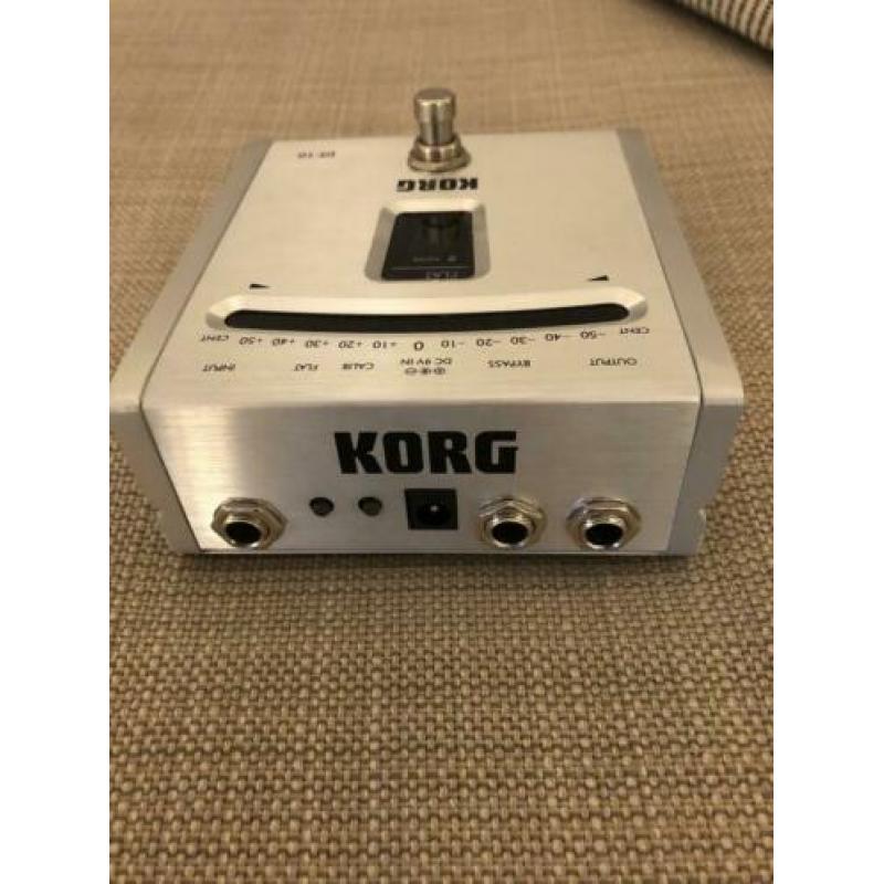Korg DT-10 tuner in pedaalvorm