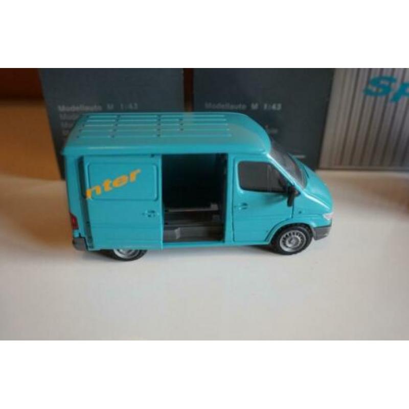Mercedes 2x Sprinter `95 /`96 NZG 1/43
